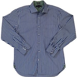 Tommy Hillfiger Blue Striped Men's Shirt